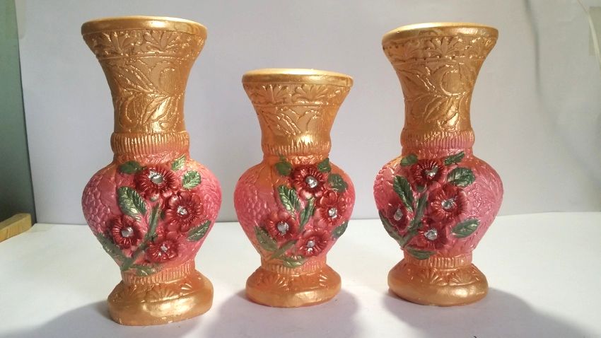 Pack of 3 Decorative Vases