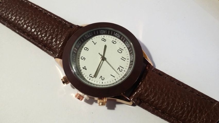 Wrist Watch for Men - Brown Color