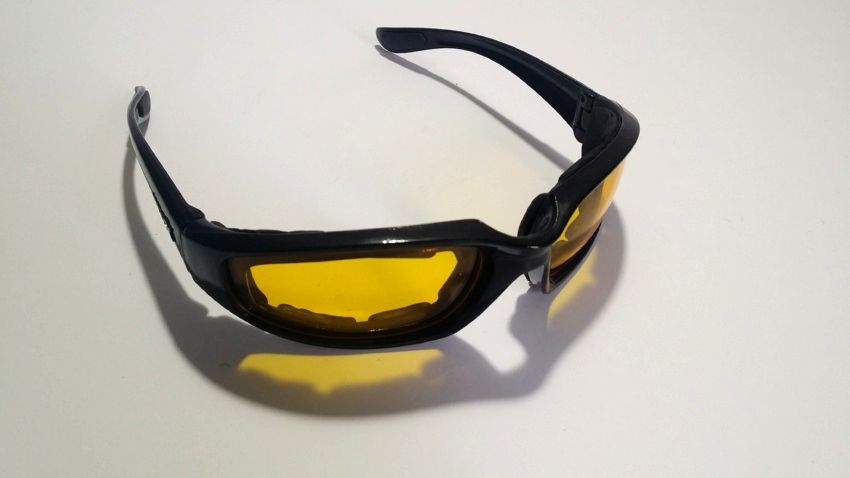 Dust-Proof Sunglasses for Bike Riding - Yellow