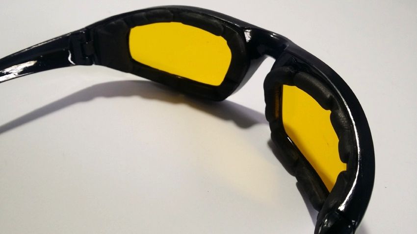 Dust-Proof Sunglasses for Bike Riding - Yellow