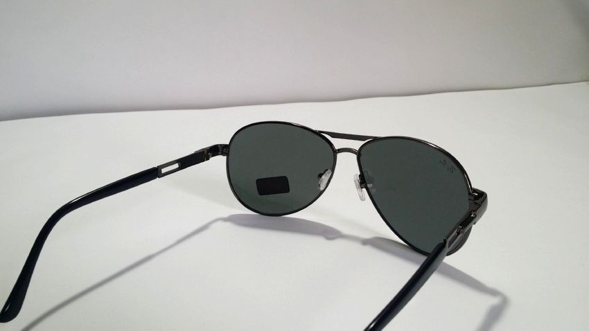 RayBan Replica Metal Frame Sunglasses - Black