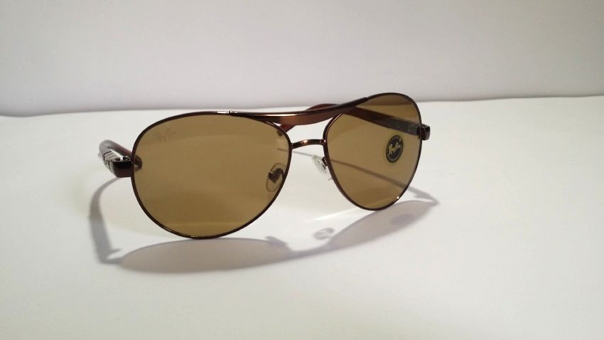 RayBan Replica Metal Frame Sunglasses - Brown