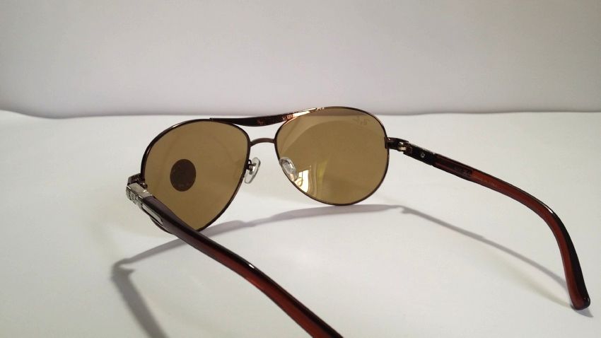 RayBan Replica Metal Frame Sunglasses - Brown