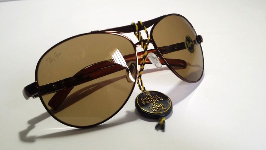 RayBan Replica Metal Frame Sunglasses - Brown