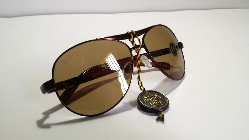 RayBan Replica Metal Frame Sunglasses - Brown