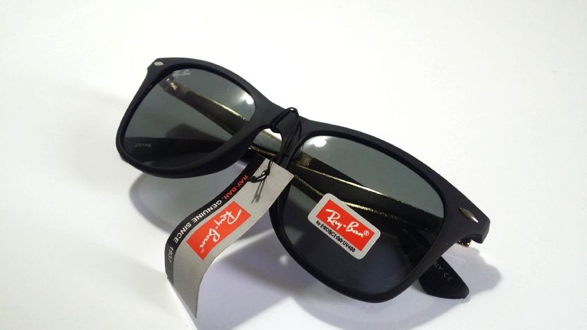 RayBan Replica Metal Frame Sunglasses - Light Black