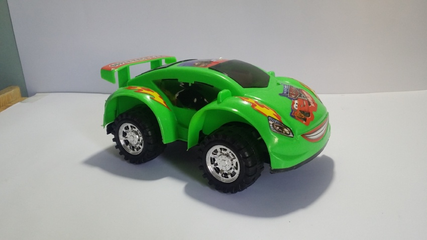 Colorful Desert Sports Car Toy with Large Tyres