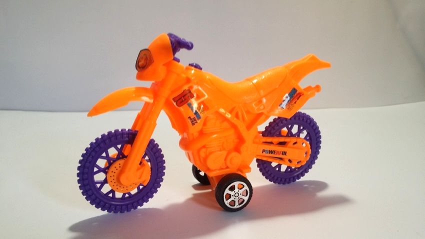 Cute Colorful Trail Bike Toy for Kids