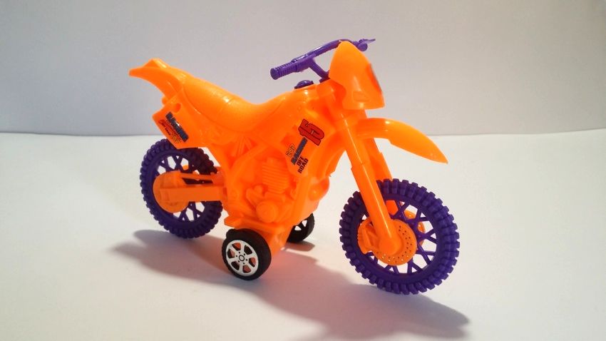 Cute Colorful Trail Bike Toy for Kids