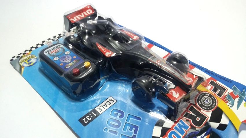 Wired Remote Control (RC) F1 Race Toy Car