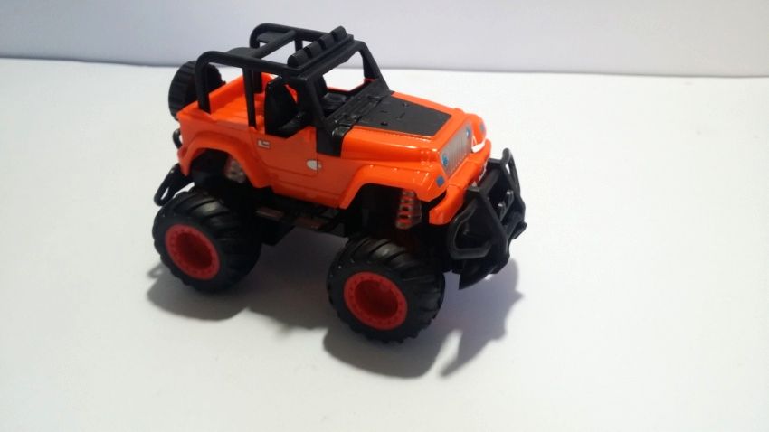 Remote Control (RC) Fast Jeep Toy with Lights