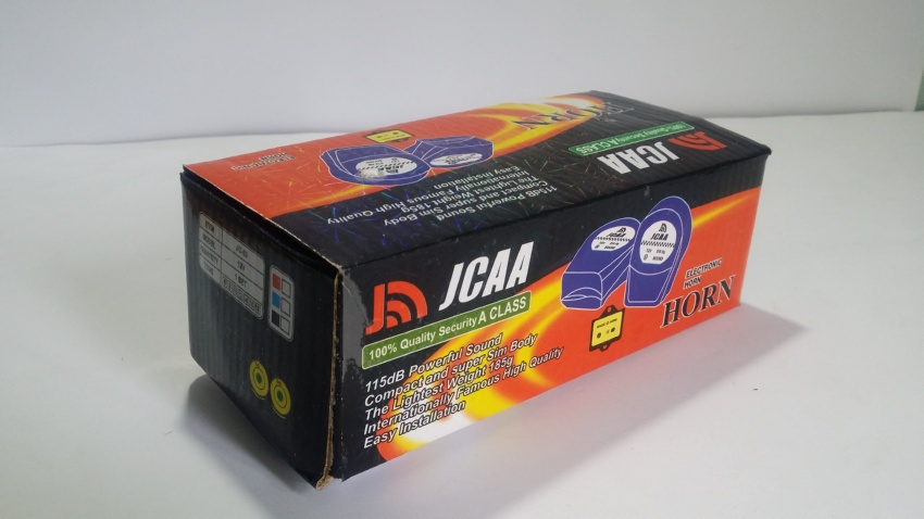 JCAA Universal Horn - For Cars and Motorcycles