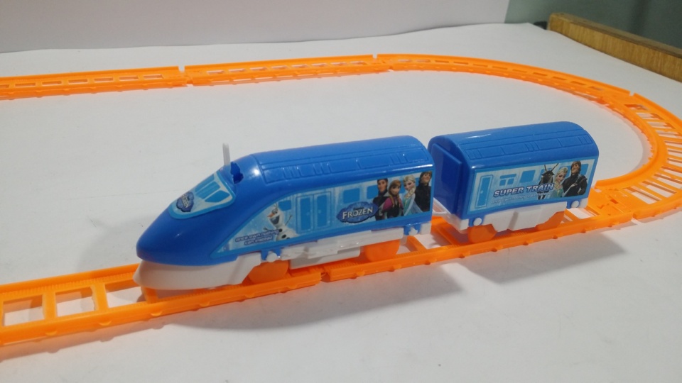 Cute Frozen Electronic Train Set for Kids