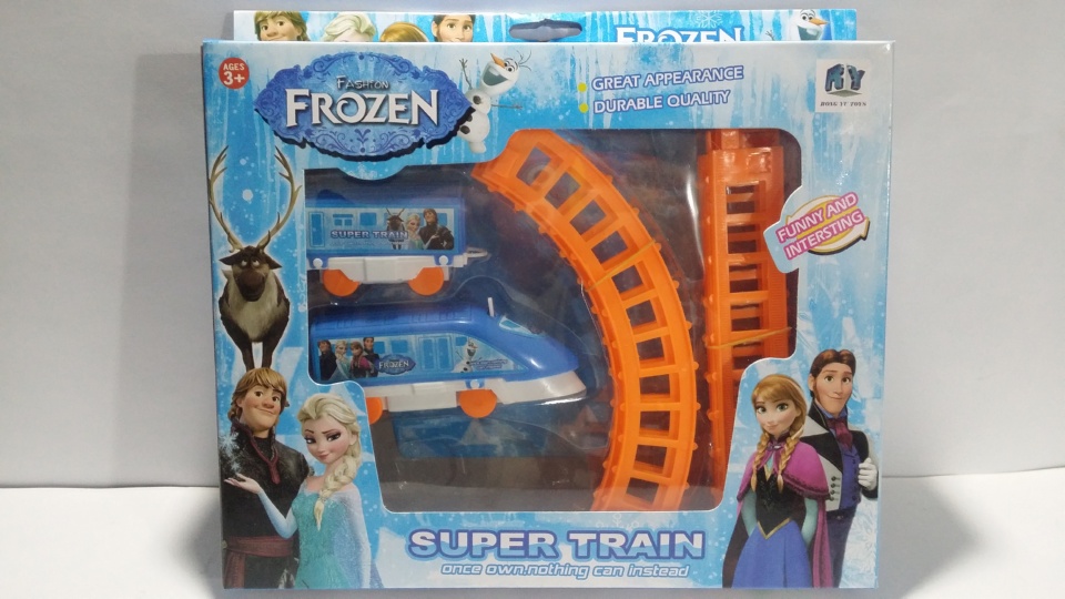 Cute Frozen Electronic Train Set for Kids