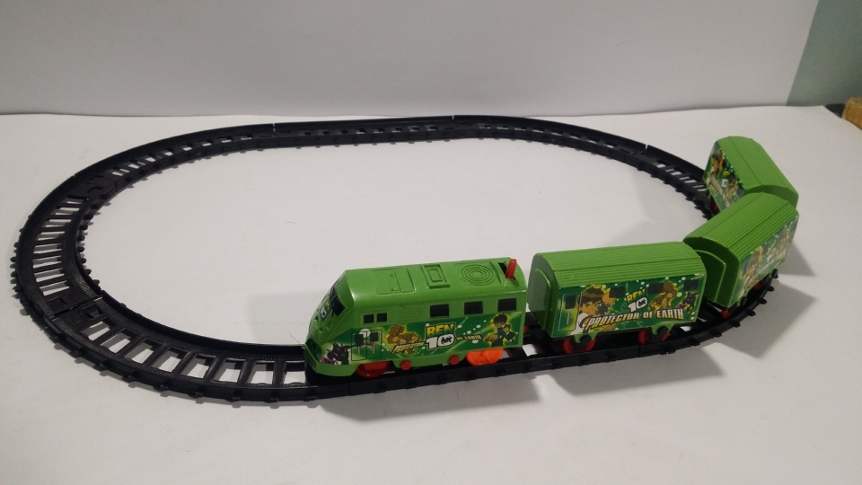 4 Piece BEN 10 Electronic Train Set for Kids