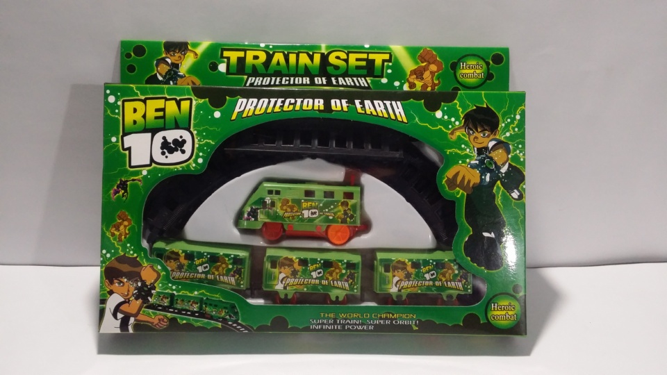 4 Piece BEN 10 Electronic Train Set for Kids