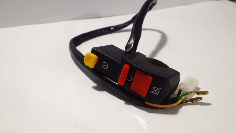 Flash / Dipper + On / Off Switch for Motorcycles