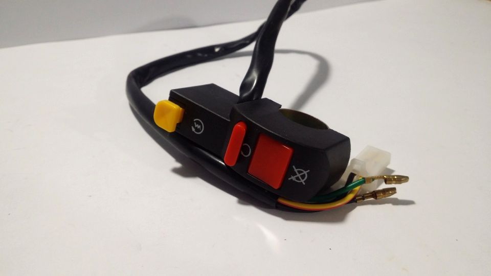 Flash / Dipper + On / Off Switch for Motorcycles