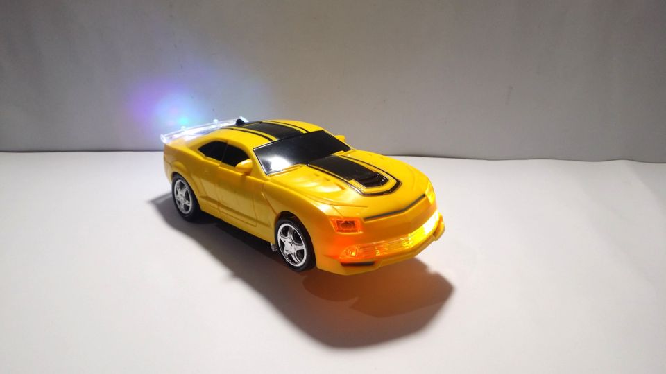 Camaro Transformer Car with Bright Lights