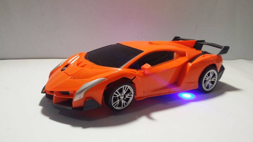 Chargeable Remote Control Lamborghini Transformer Car