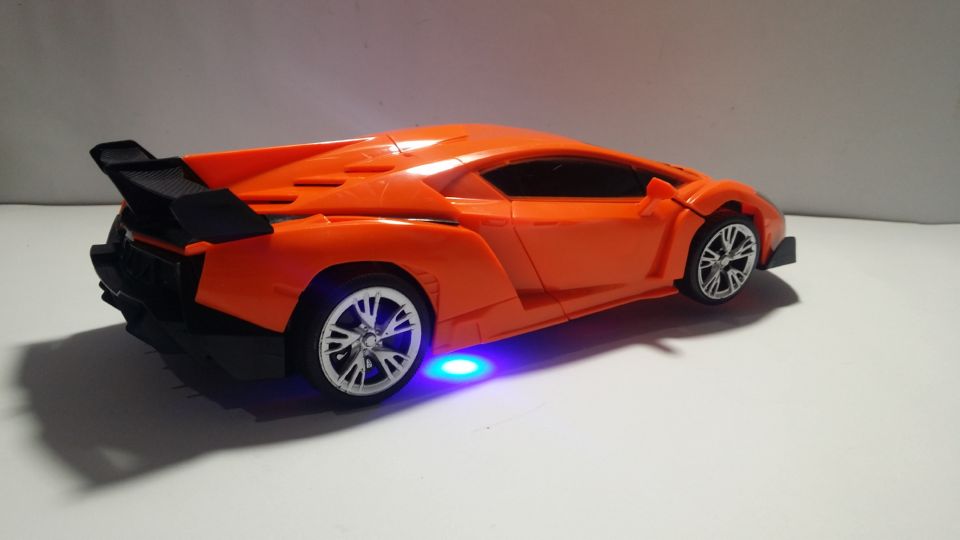 Chargeable Remote Control Lamborghini Transformer Car