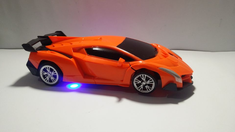 Chargeable Remote Control Lamborghini Transformer Car