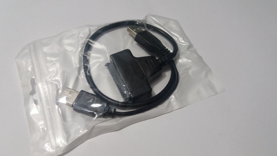 USB 2.0 to SATA HDD Connector Cable