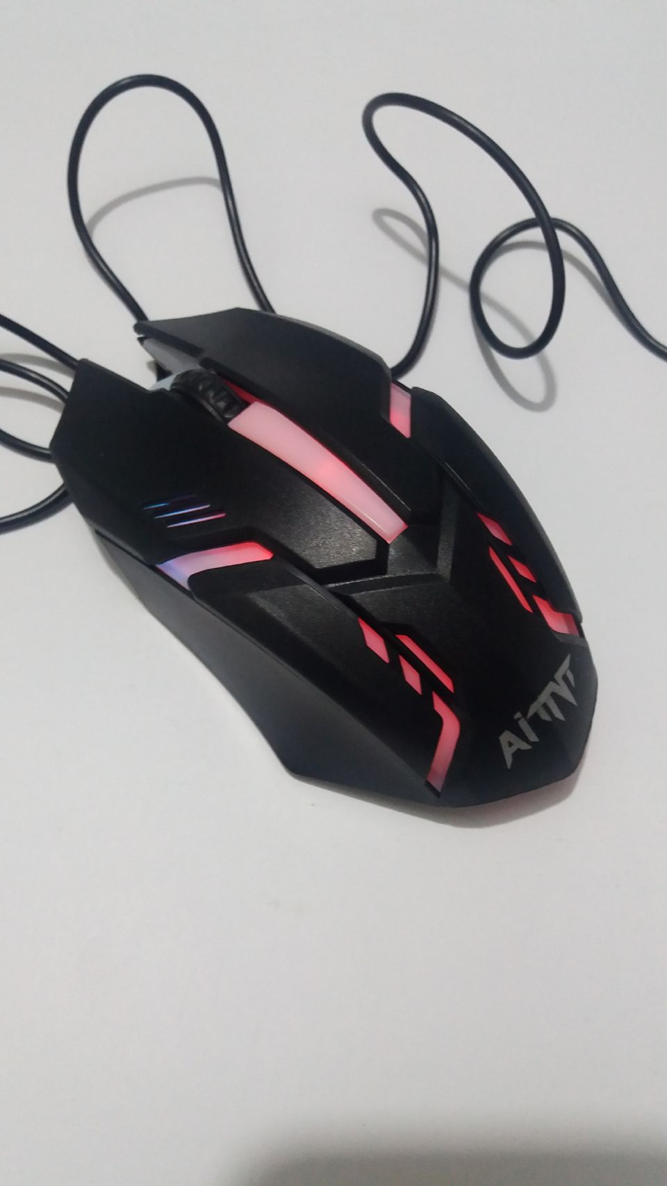 Stylish Optical Mouse with Colorful Lights