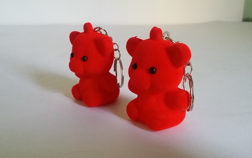 Pack of Two Key Chains - Cute Teddy Bears