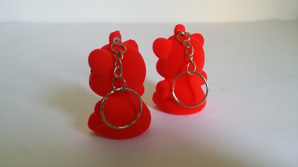 Pack of Two Key Chains - Cute Teddy Bears