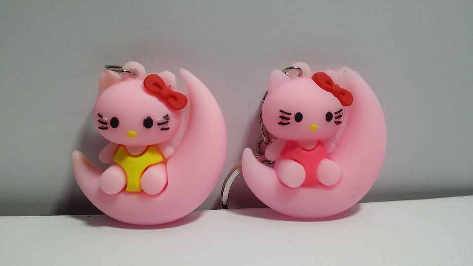 Pack of Two Key Chains - Cute Kittens