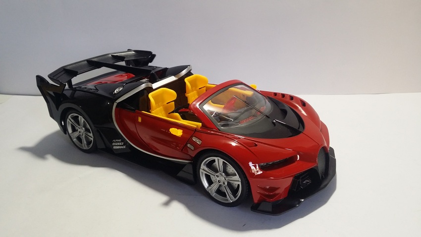 Large HD Bugatti Chiron Remote Control Car