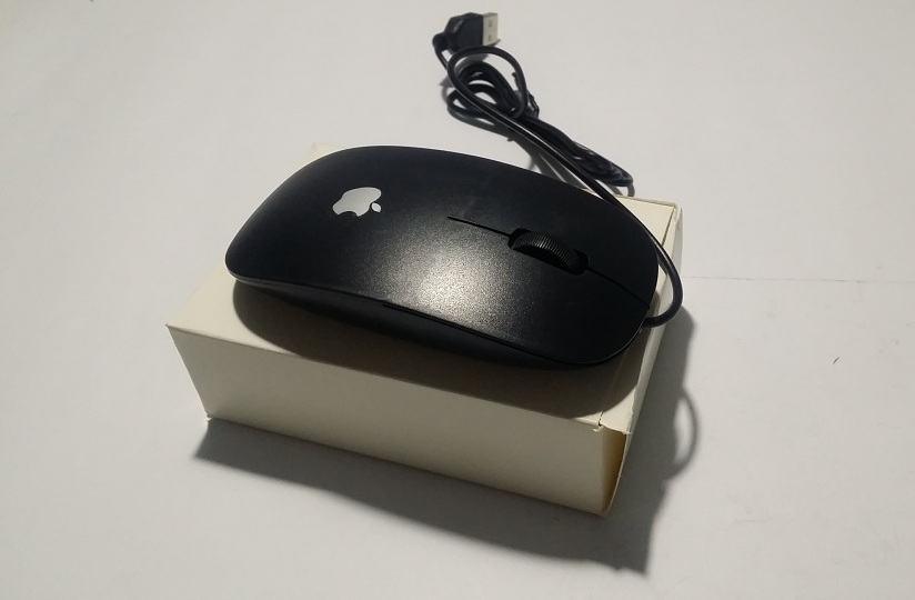 Apple USB Wired Mouse - Medium Black