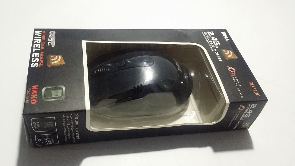 Dell Bluetooth 2.4 GHz Wireless Mouse 