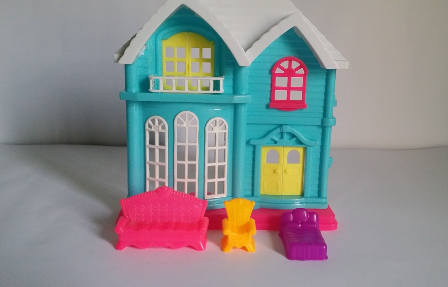 Beautiful Model House for Girls - Blue