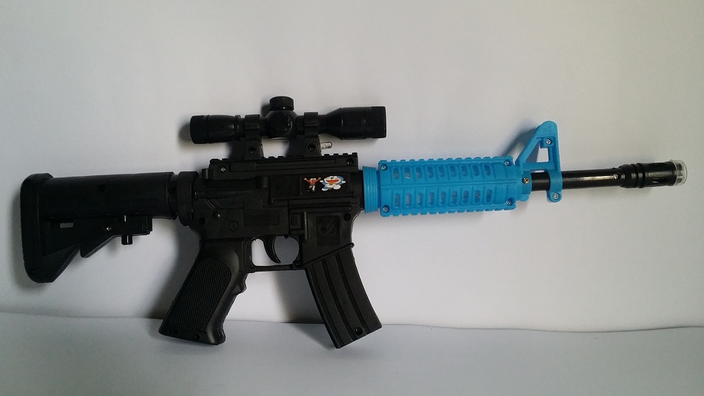 Medium Toy Gun with Lights and Sound for Kids