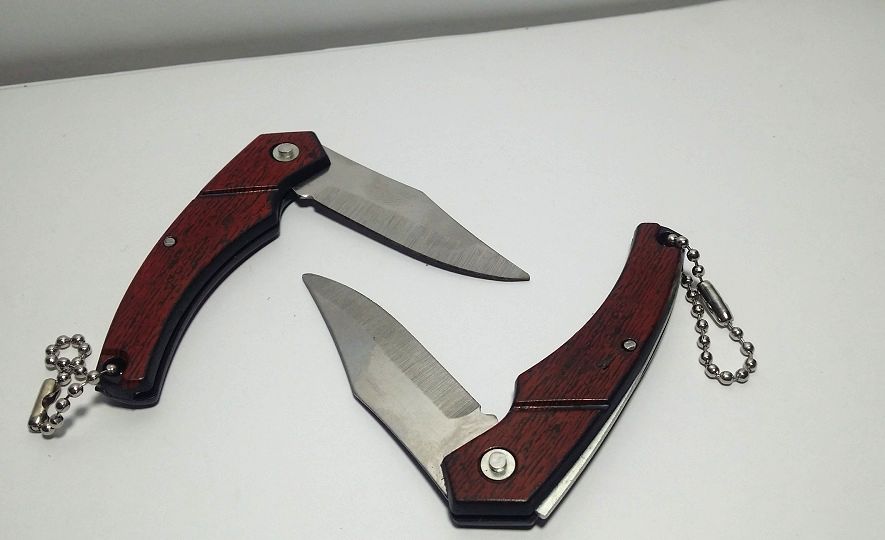 Pack of Two Key Chains - Sharp Pocket Knifes