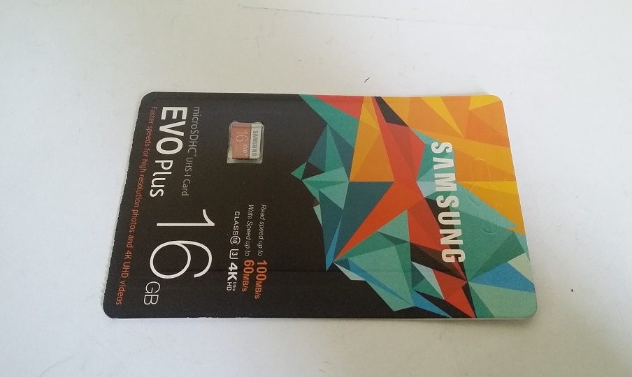 16GB Micro SD Card - Samsung EVO Plus