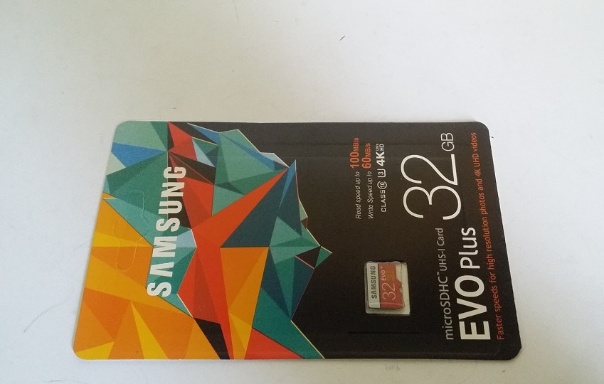 32GB Micro SD Card - Samsung EVO Plus