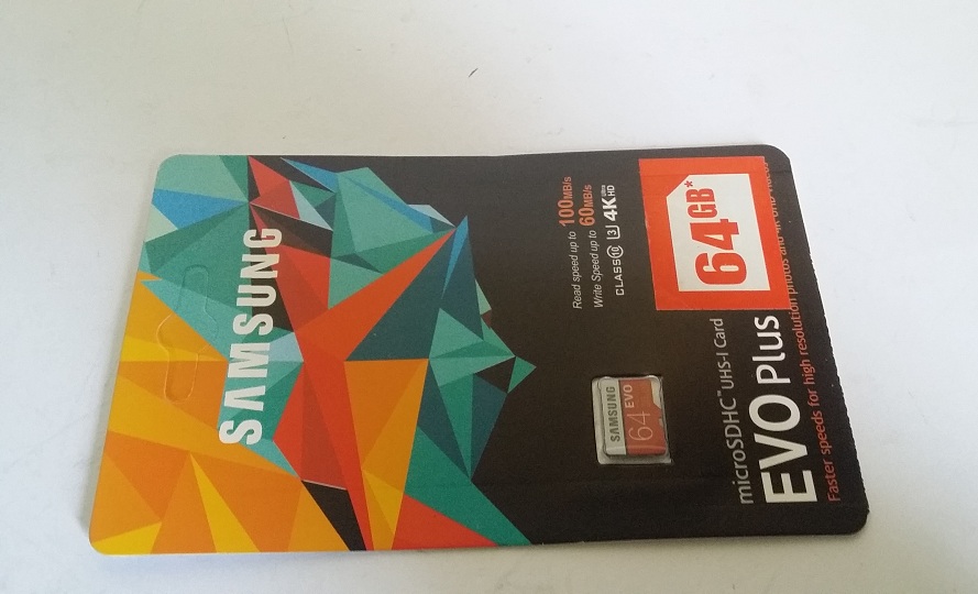 64GB Micro SD Card - Samsung EVO Plus