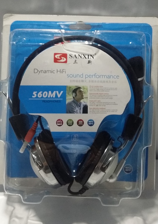 SANXIN Head Phone with Attached Mic