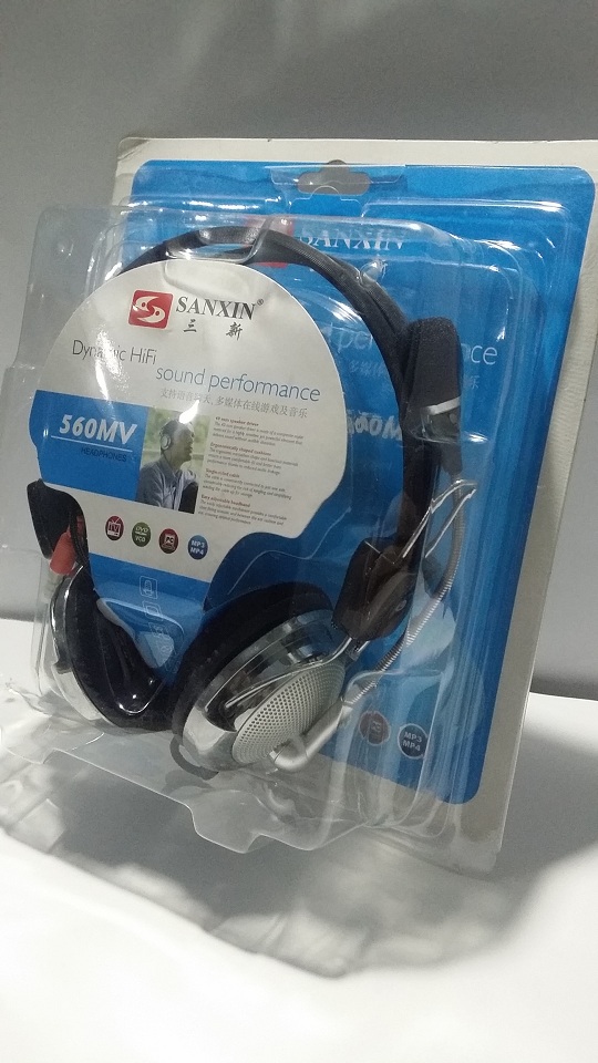 SANXIN Head Phone with Attached Mic