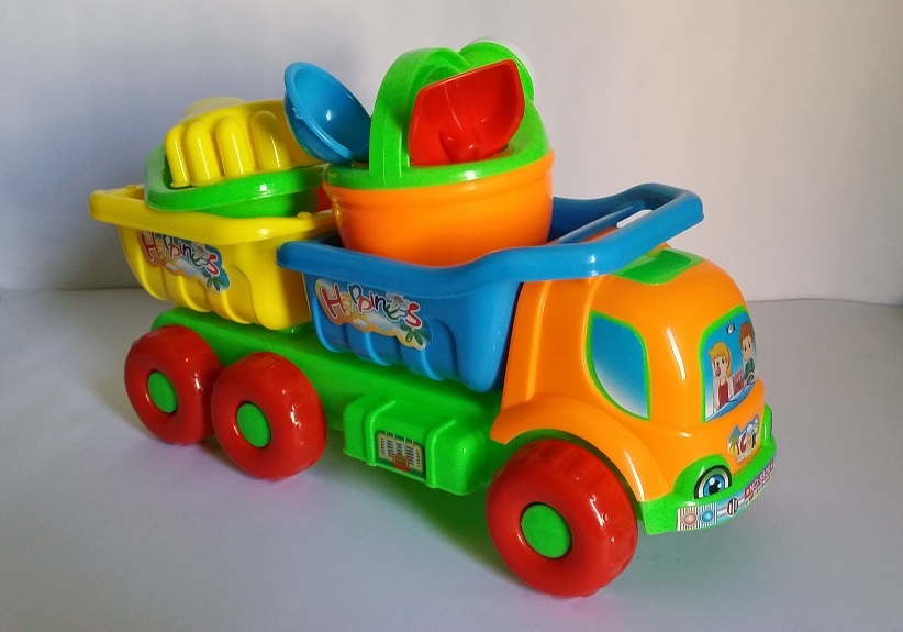 High Quality Beautiful Toy Truck with Sand Tools