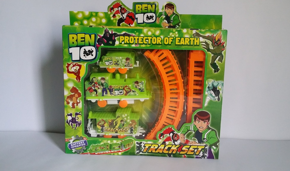 Cute BEN 10 Electronic Train Set for Kids