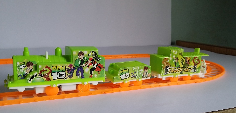 Cute BEN 10 Electronic Train Set for Kids