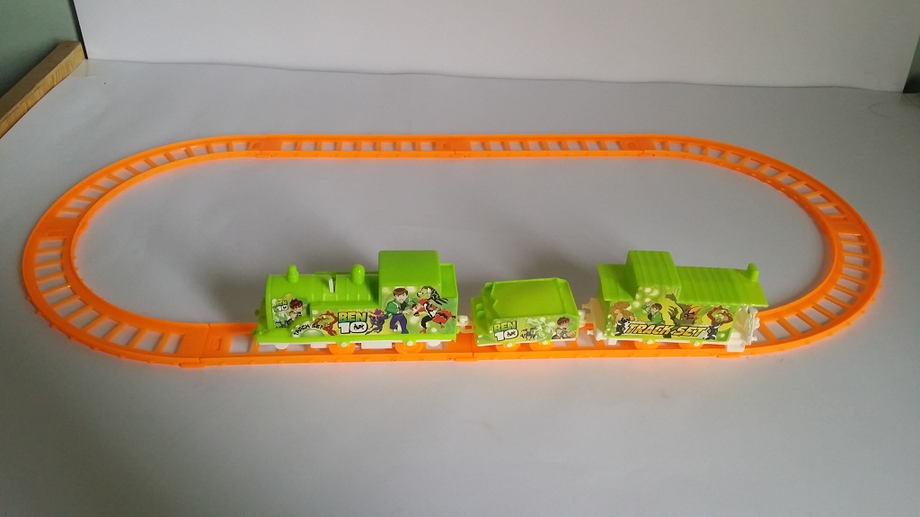 Cute BEN 10 Electronic Train Set for Kids