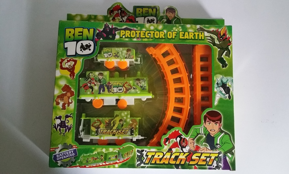 Cute BEN 10 Electronic Train Set for Kids