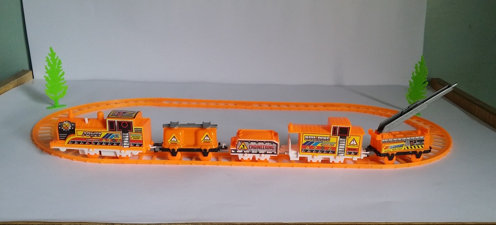 Engineering Themed High Quality Electronic Train Set