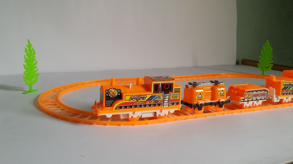 Engineering Themed High Quality Electronic Train Set