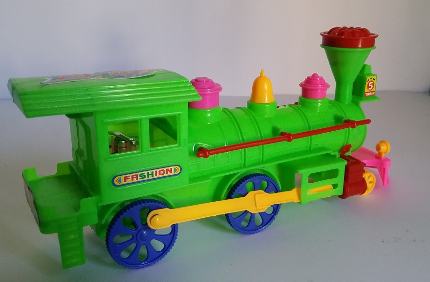 Cute Colorful Train Engine with Light Function